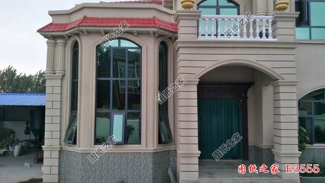 實(shí)拍二層歐式小別墅完工圖，漂亮，實(shí)用