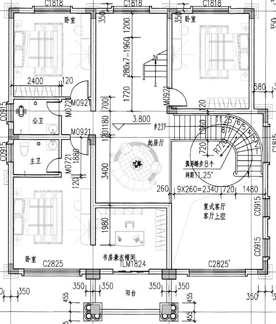 三層歐式豪宅完工實(shí)拍圖，有錢了我也要建一棟這樣的別墅