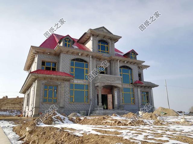 農(nóng)村建豪宅就選這個房屋，9室2廳