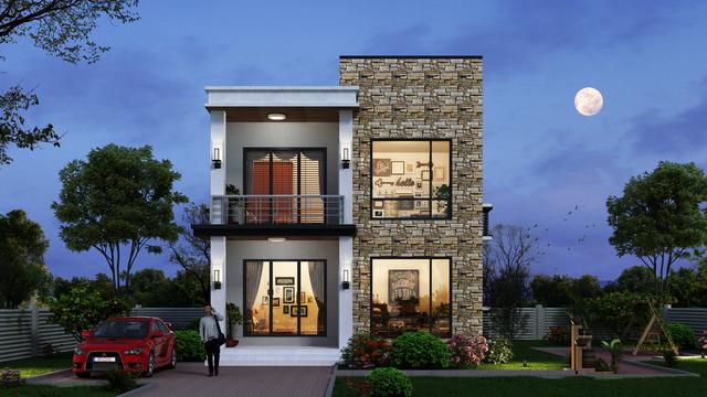 精選7套農(nóng)村小戶型自建房設(shè)計，占地不足百平，造價不超20萬