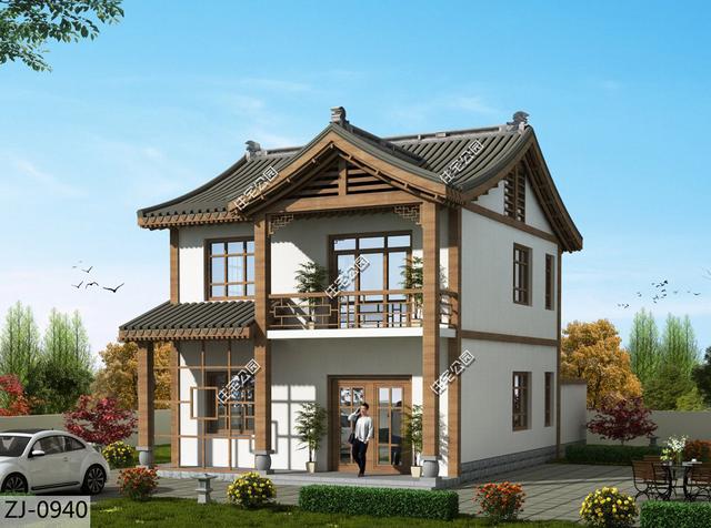 精選7套農(nóng)村小戶型自建房設(shè)計，占地不足百平，造價不超20萬