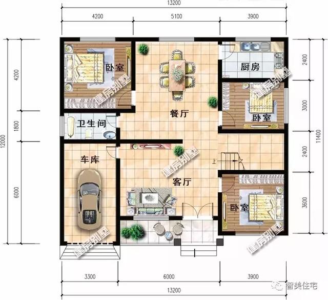 5棟外觀美且造價低的一層別墅，15萬蓋新房，人人都住得起