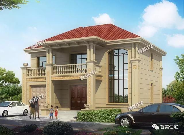 2棟帶車庫的農村別墅，不做全村最豪，至少也要比鄰居家的好