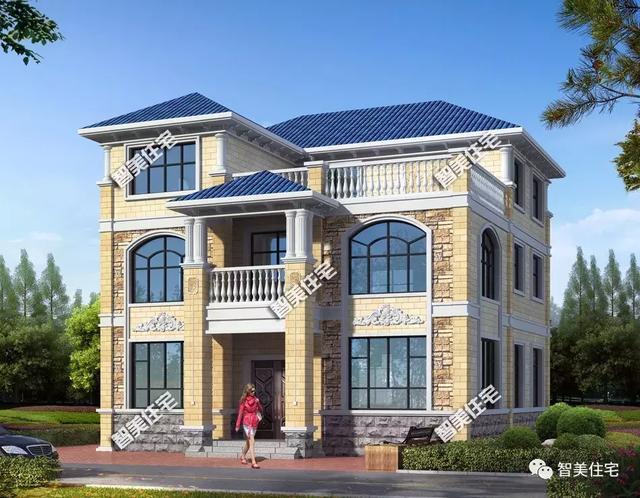 開間11米的自建房戶型，第一棟帶車庫，第二棟更實(shí)用