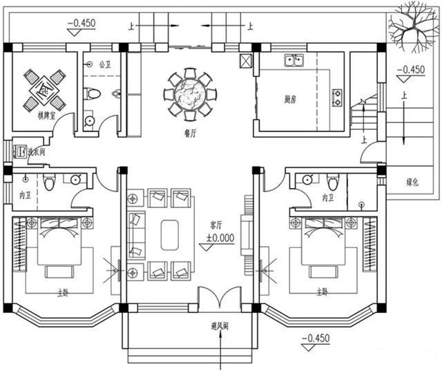 北京70萬自建新中式二層別墅，帶幽居庭院，真是太值了