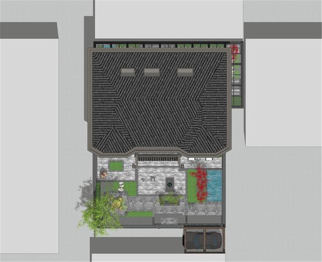 北京70萬自建新中式二層別墅，帶幽居庭院，真是太值了