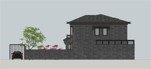 北京70萬自建新中式二層別墅，帶幽居庭院，真是太值了