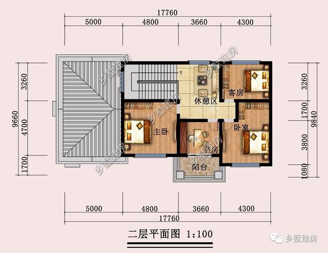 21萬返鄉(xiāng)建套二層小別墅附戶型圖，絕對(duì)的美觀實(shí)用款