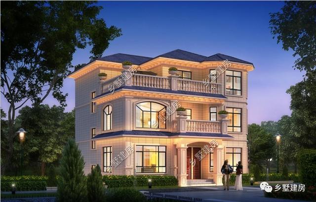 12×12.43米的農(nóng)村自建別墅方案，建一棟在農(nóng)村，眾人艷羨