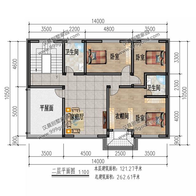 古樸風(fēng)格和現(xiàn)代元素共同成就這棟二層小別墅，14X10.5米
