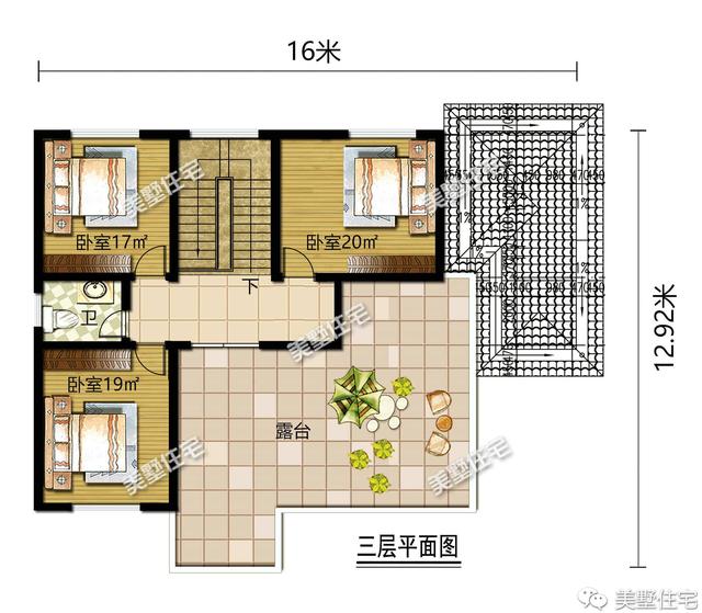 帶大廳堂的農(nóng)村別墅，第一棟一看就是豪宅，二棟建在老家無人不夸