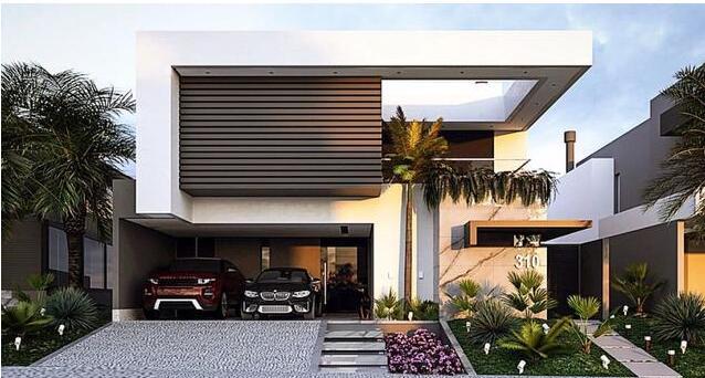 國外二層個(gè)性別墅效果圖，符合中國人的喜歡嗎