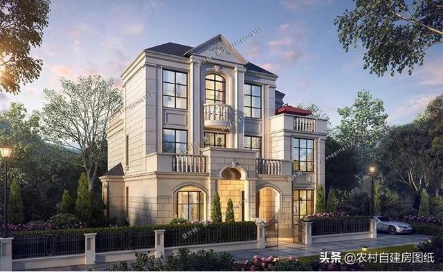 2款豪華農(nóng)村別墅大PK，1000平，公司ceo才能建得起