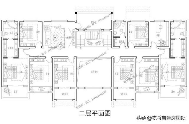 2款豪華農(nóng)村別墅大PK，1000平，公司ceo才能建得起