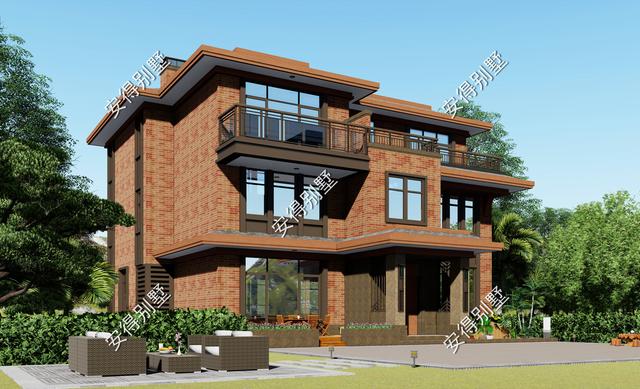 2款新中式別墅設(shè)計(jì)圖紙，回老家建房不苦惱，50萬搞定