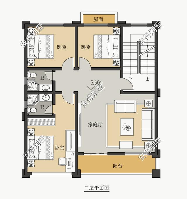 2款新中式別墅設(shè)計(jì)圖紙，回老家建房不苦惱，50萬搞定