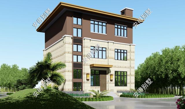 2款新中式別墅設(shè)計(jì)圖紙，回老家建房不苦惱，50萬搞定