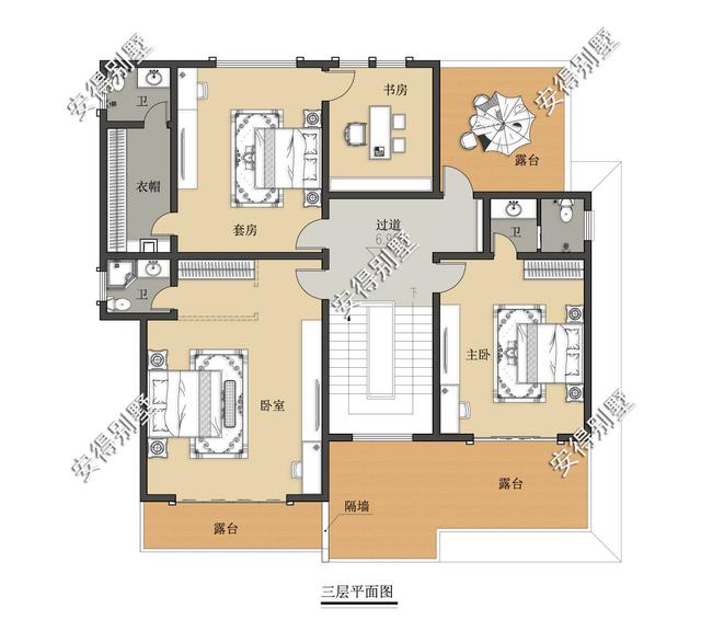 2款新中式別墅設(shè)計(jì)圖紙，回老家建房不苦惱，50萬搞定
