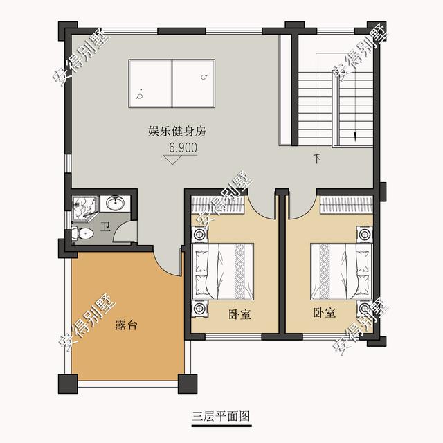 2款新中式別墅設(shè)計(jì)圖紙，回老家建房不苦惱，50萬搞定
