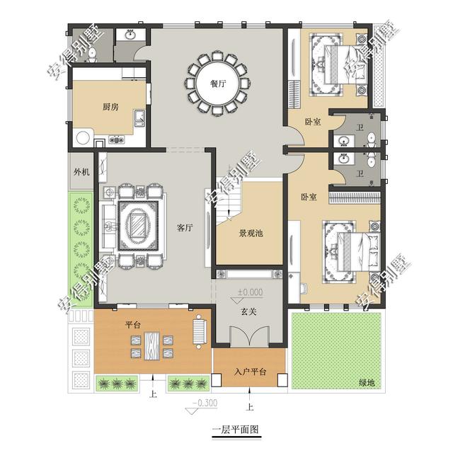 2款新中式別墅設(shè)計(jì)圖紙，回老家建房不苦惱，50萬搞定