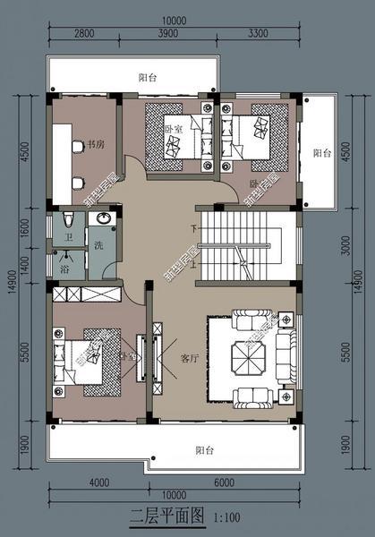 8套現(xiàn)代風(fēng)格小洋樓設(shè)計(jì)，90后新農(nóng)民最喜歡