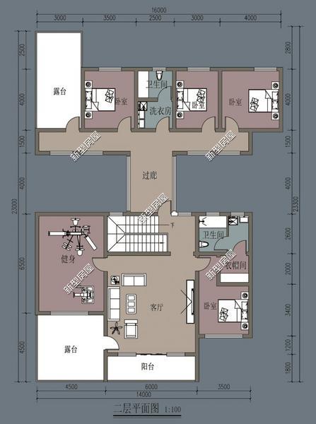 8套現(xiàn)代風(fēng)格小洋樓設(shè)計(jì)，90后新農(nóng)民最喜歡