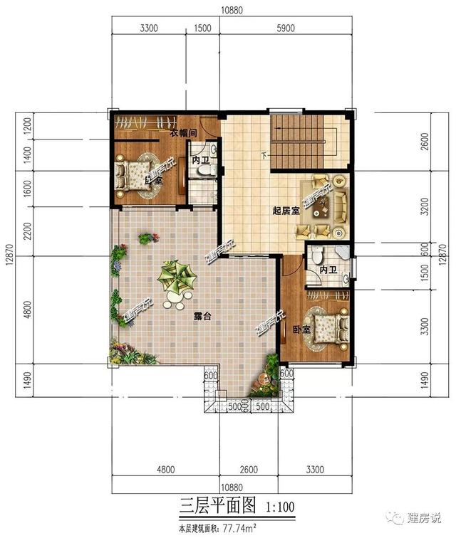 5款120平的樓房設(shè)計，最低造價26萬，誰都建得起
