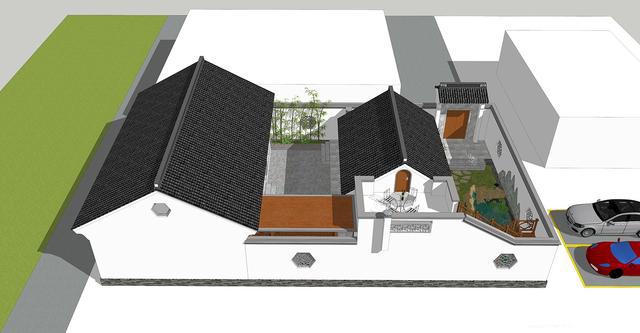 最美帶庭院別墅設(shè)計(jì)圖，自建才花30萬