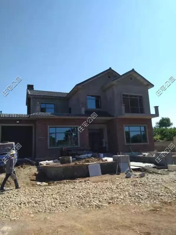 回農村70萬自建別墅，羨慕死城里人，附施工過程