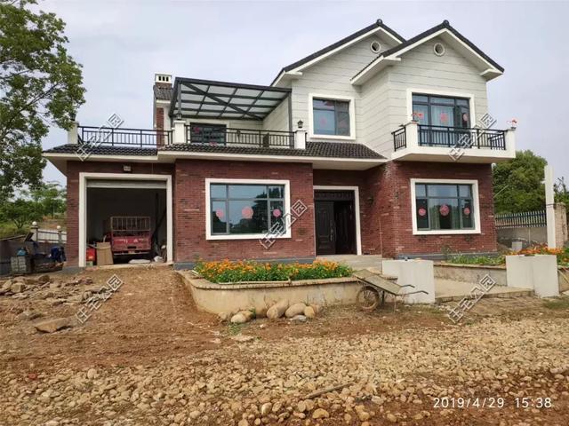 回農村70萬自建別墅，羨慕死城里人，附施工過程