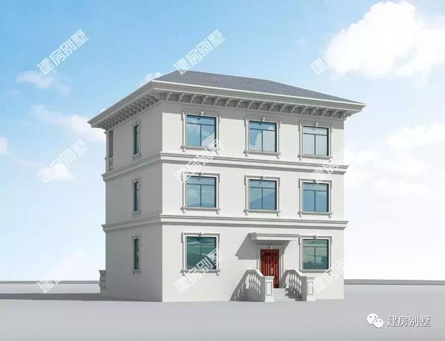 兩棟采用旋轉(zhuǎn)樓梯的農(nóng)村自建房，很有別墅派