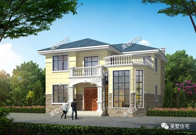 5套預(yù)算30萬(wàn)內(nèi)的小洋樓自建圖，趁著秋高氣爽建房啦