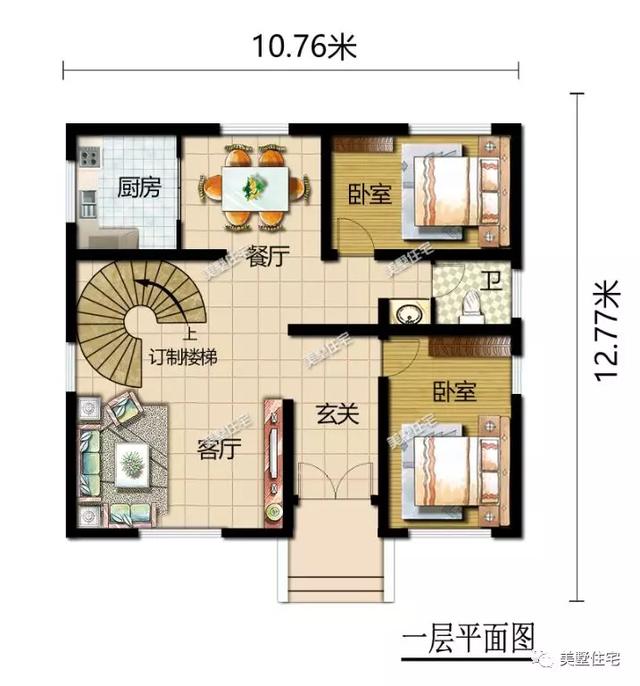 5套預(yù)算30萬(wàn)內(nèi)的小洋樓自建圖，趁著秋高氣爽建房啦
