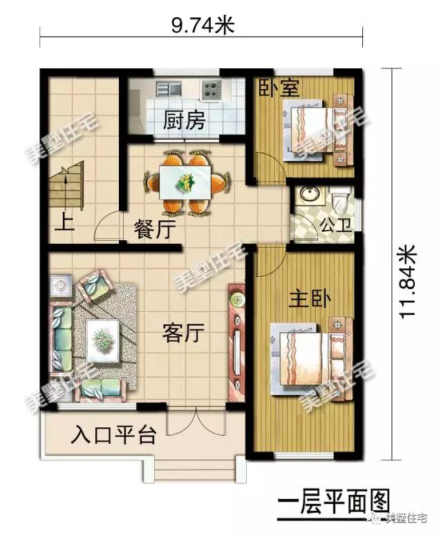 5套預(yù)算30萬(wàn)內(nèi)的小洋樓自建圖，趁著秋高氣爽建房啦