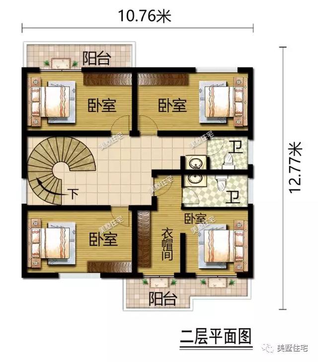 5套預(yù)算30萬(wàn)內(nèi)的小洋樓自建圖，趁著秋高氣爽建房啦