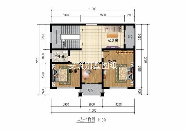 新中式帶露臺農(nóng)村房子設(shè)計圖，高逼格的外觀