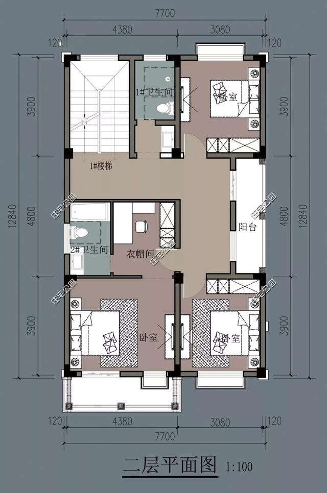 10套造價(jià)25萬(wàn)的農(nóng)村小樓房設(shè)計(jì)圖，還有帶小院子的戶型
