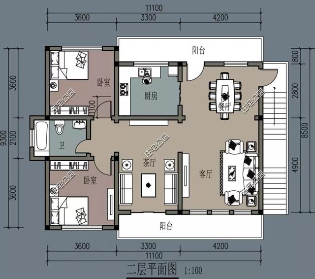10套造價(jià)25萬(wàn)的農(nóng)村小樓房設(shè)計(jì)圖，還有帶小院子的戶型