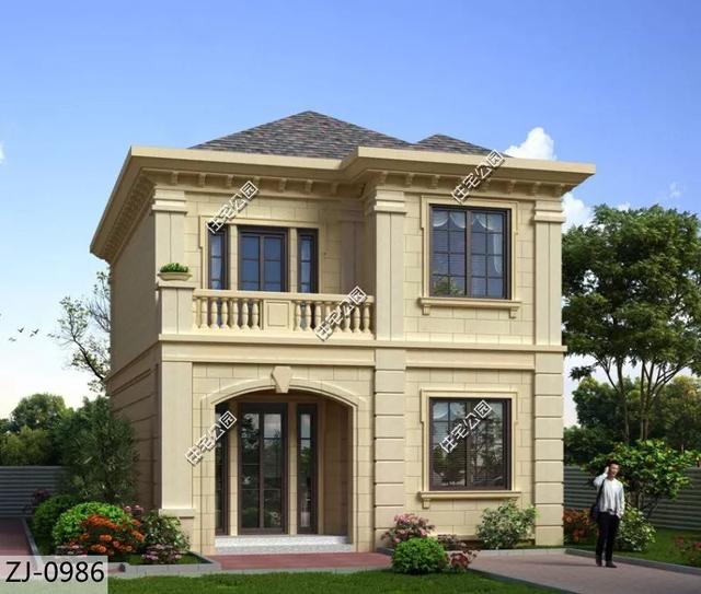 10套造價(jià)25萬(wàn)的農(nóng)村小樓房設(shè)計(jì)圖，還有帶小院子的戶型