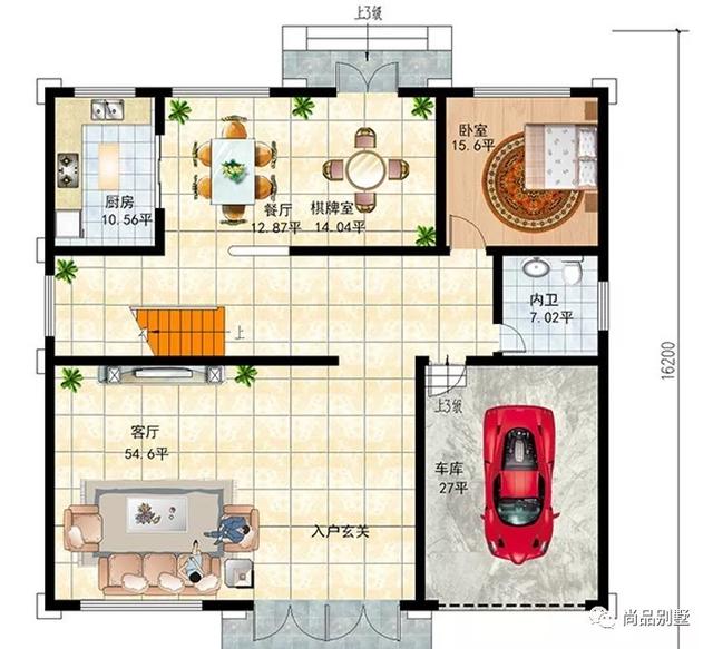 挑空客廳歐式高端三層樓房設(shè)計(jì)戶型，建好想不漂亮都難了，8室3廳