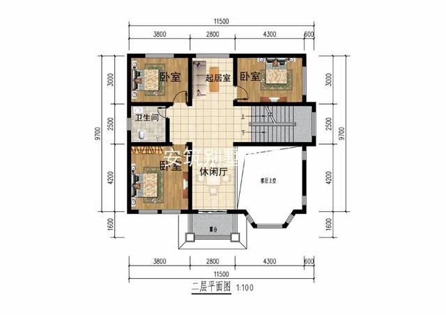 三層簡歐現(xiàn)代房子設(shè)計(jì)圖，回老家就建這棟
