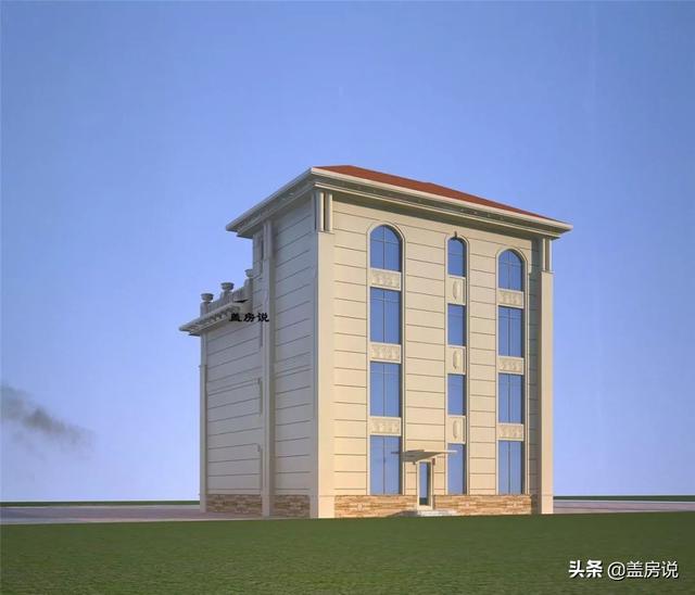 福建四層歐式別墅設(shè)計(jì)，建好你就是村里的土豪