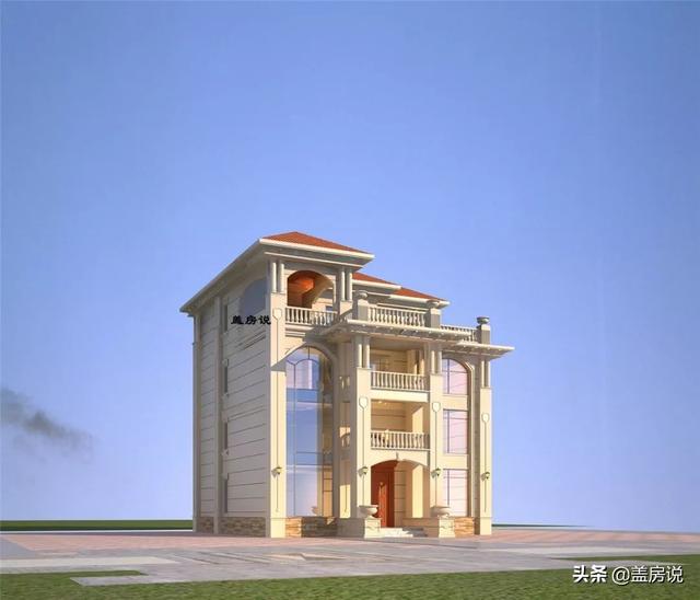 福建四層歐式別墅設(shè)計(jì)，建好你就是村里的土豪