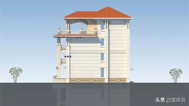 福建四層歐式別墅設(shè)計(jì)，建好你就是村里的土豪