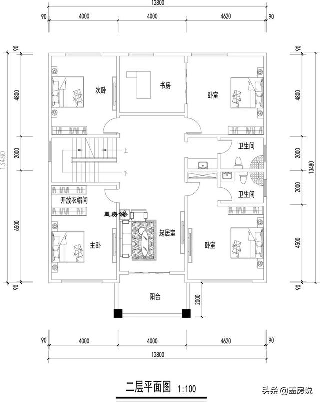 福建四層歐式別墅設(shè)計(jì)，建好你就是村里的土豪