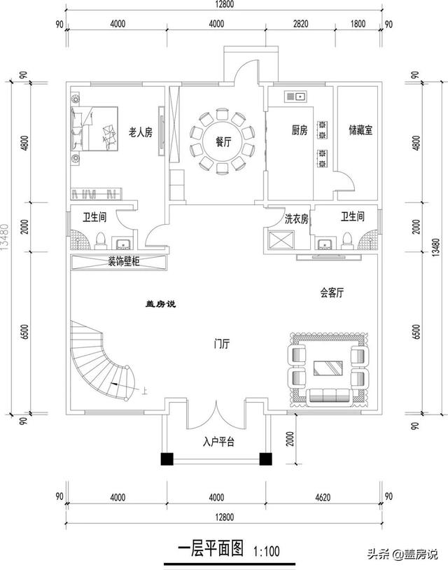 福建四層歐式別墅設(shè)計(jì)，建好你就是村里的土豪