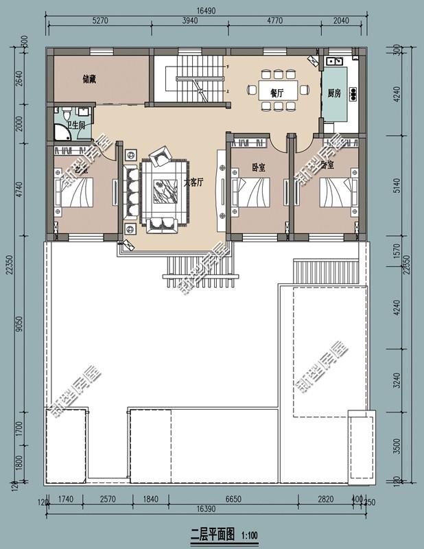 等宅基地批下來，就建一棟帶小院的小別墅
