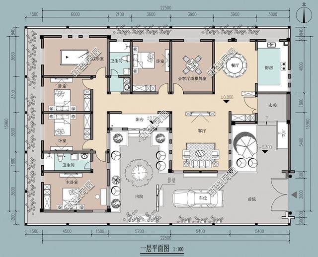 等宅基地批下來，就建一棟帶小院的小別墅