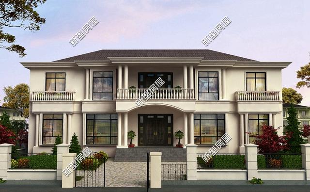 等宅基地批下來，就建一棟帶小院的小別墅