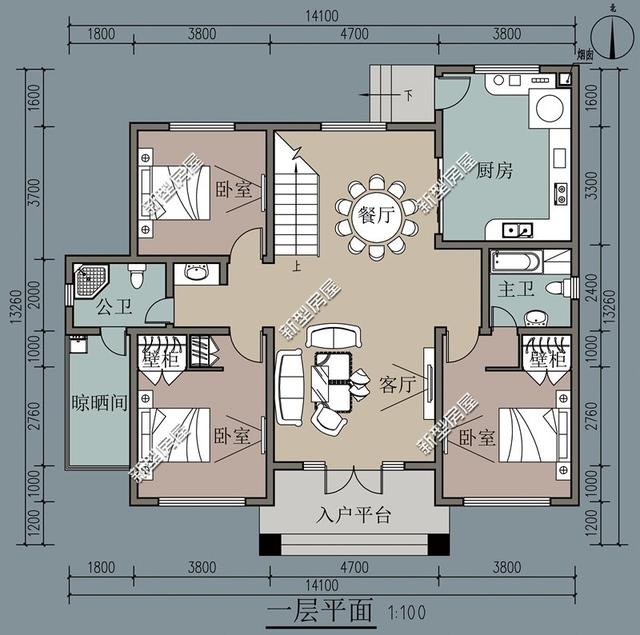 等宅基地批下來，就建一棟帶小院的小別墅